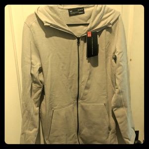 UA Men's Threadborne Coldgear Full Zip Hoodie